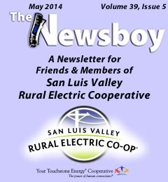 May 2014 edition of The Newsboy